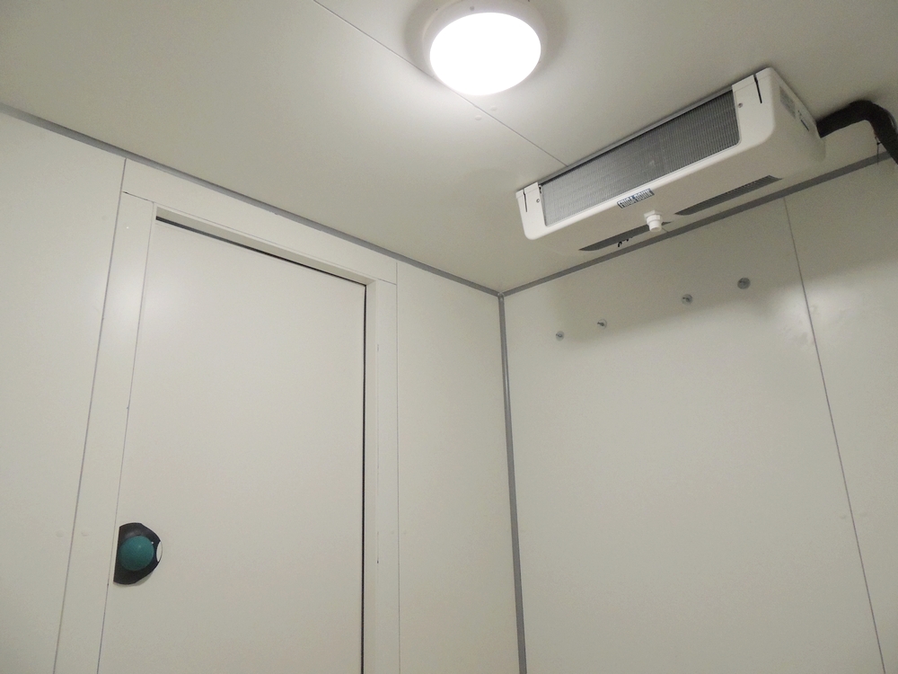 Installation d'une chambre froide